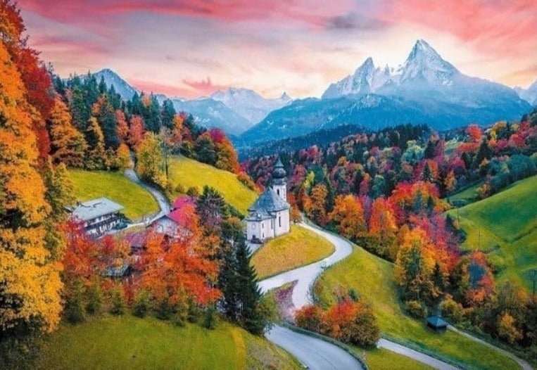 Alpesi idill Trefl Prime 1000 darabos kirakó puzzle (TR - 10703) - puzzlegarden