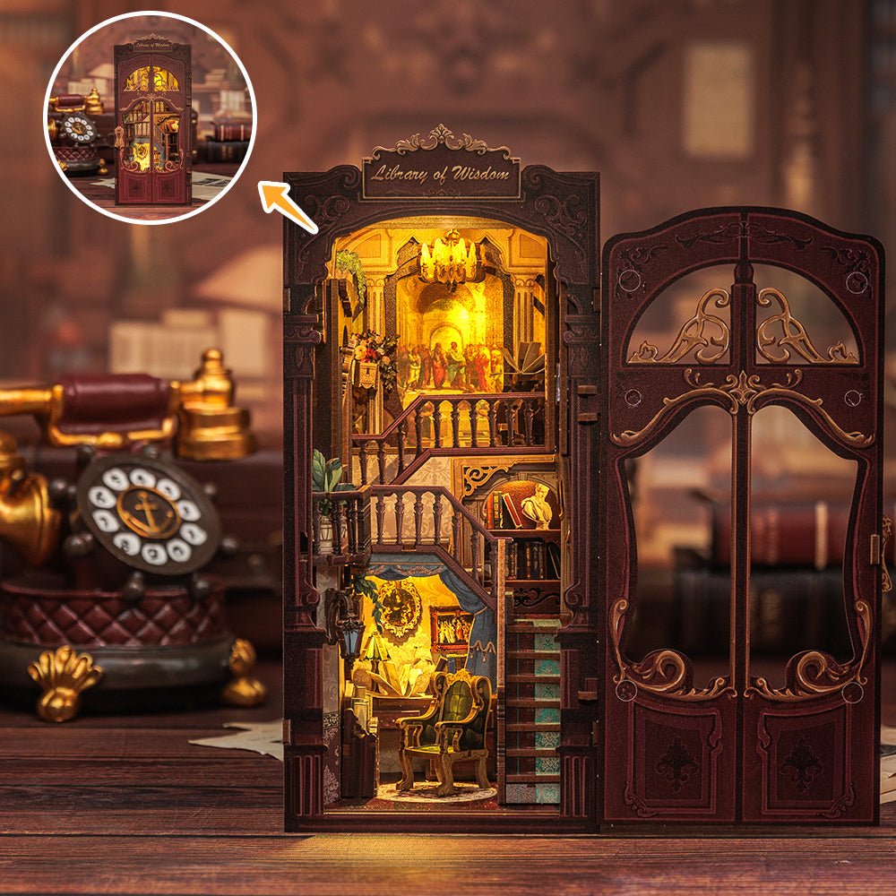 A Bölcsesség Könyvtára CuteBee 281 darabos kirakó puzzle (CB - DC03B) - puzzlegarden