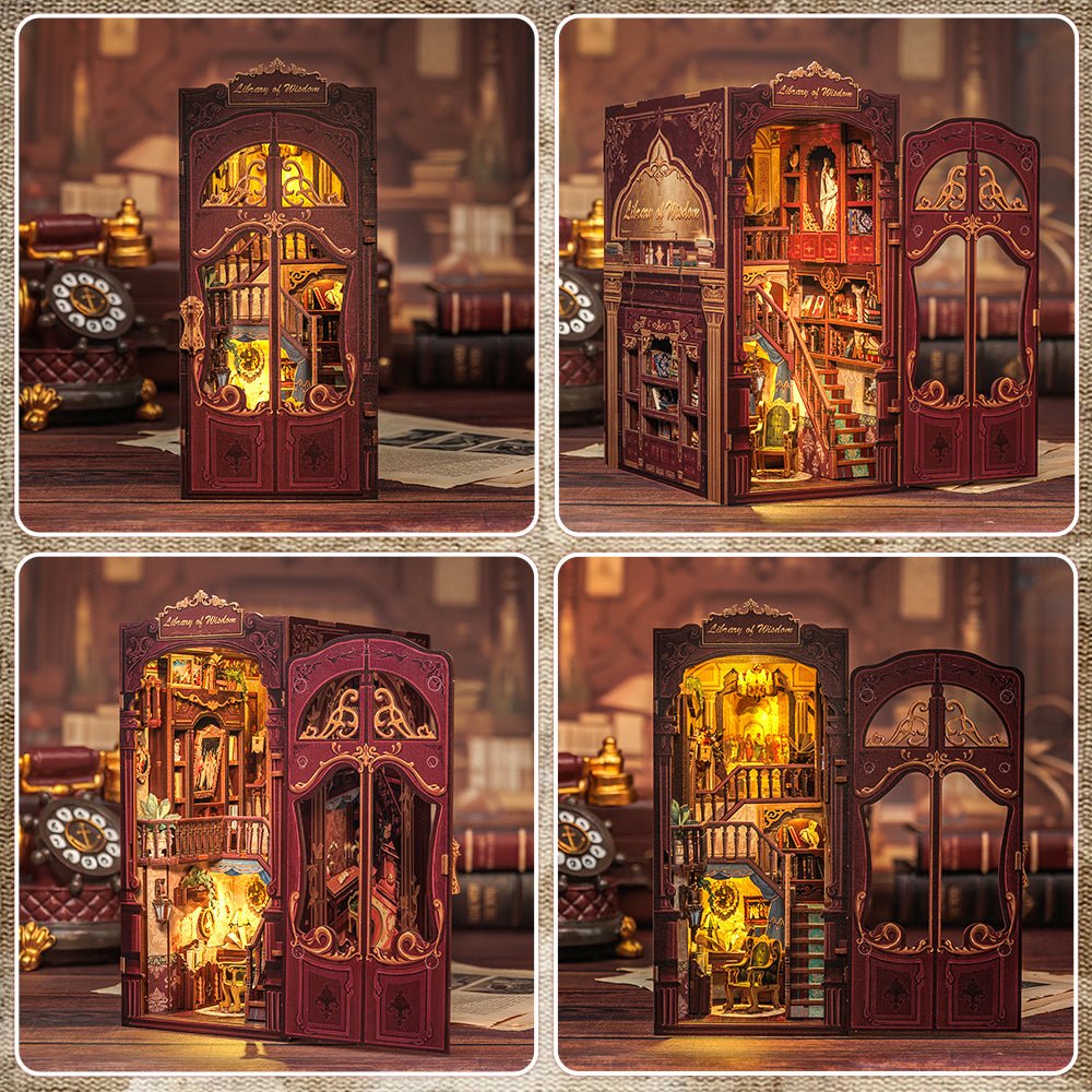 A Bölcsesség Könyvtára CuteBee 281 darabos kirakó puzzle (CB - DC03B) - puzzlegarden