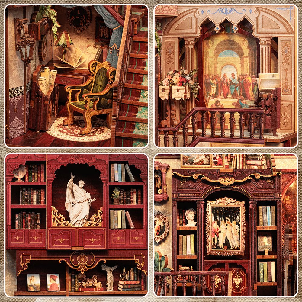 A Bölcsesség Könyvtára CuteBee 281 darabos kirakó puzzle (CB - DC03B) - puzzlegarden