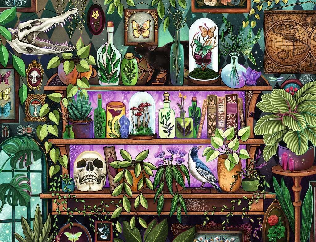 A boszorkány kellékei Ravensburger 2000 darabos kirakó puzzle (RA - 12001416) - puzzlegarden