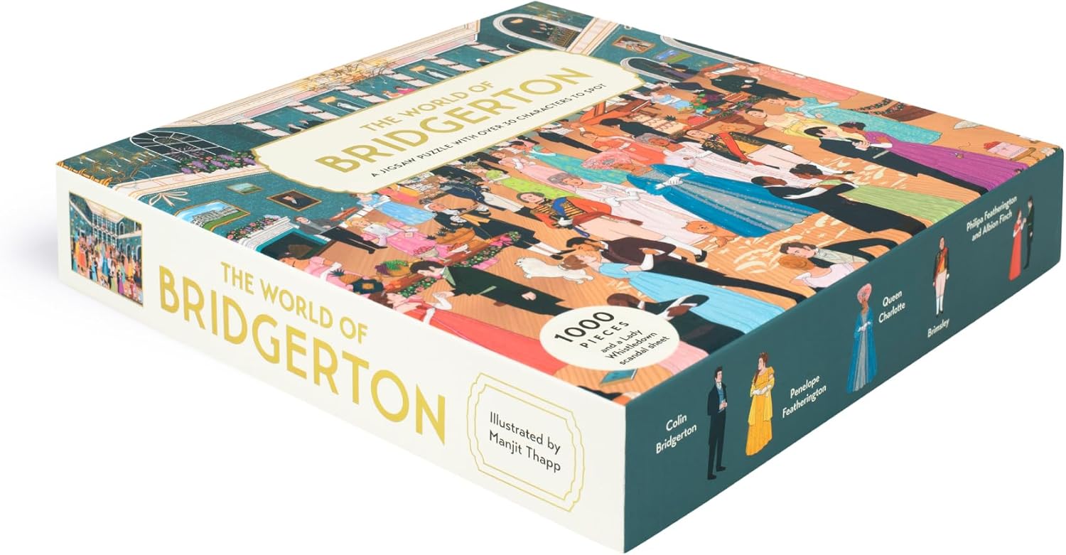 A Bridgerton család világa Laurence King 1000 darabos kirakó puzzle (LK - 9781399615945) - puzzlegarden