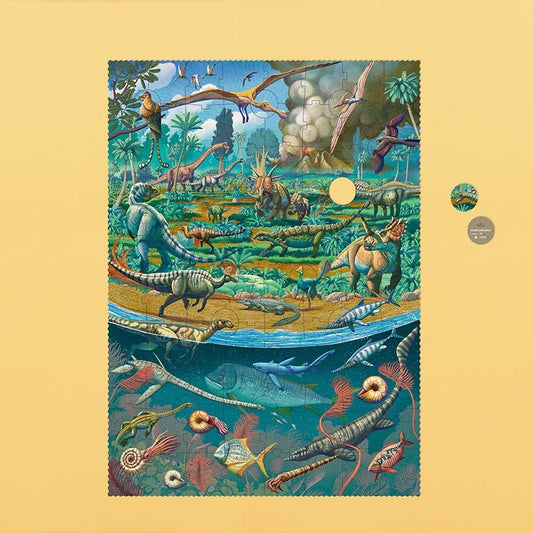 A dinoszauruszok kora Londji 100 darabos kirakó puzzle (LN-PZ600U) - puzzlegarden