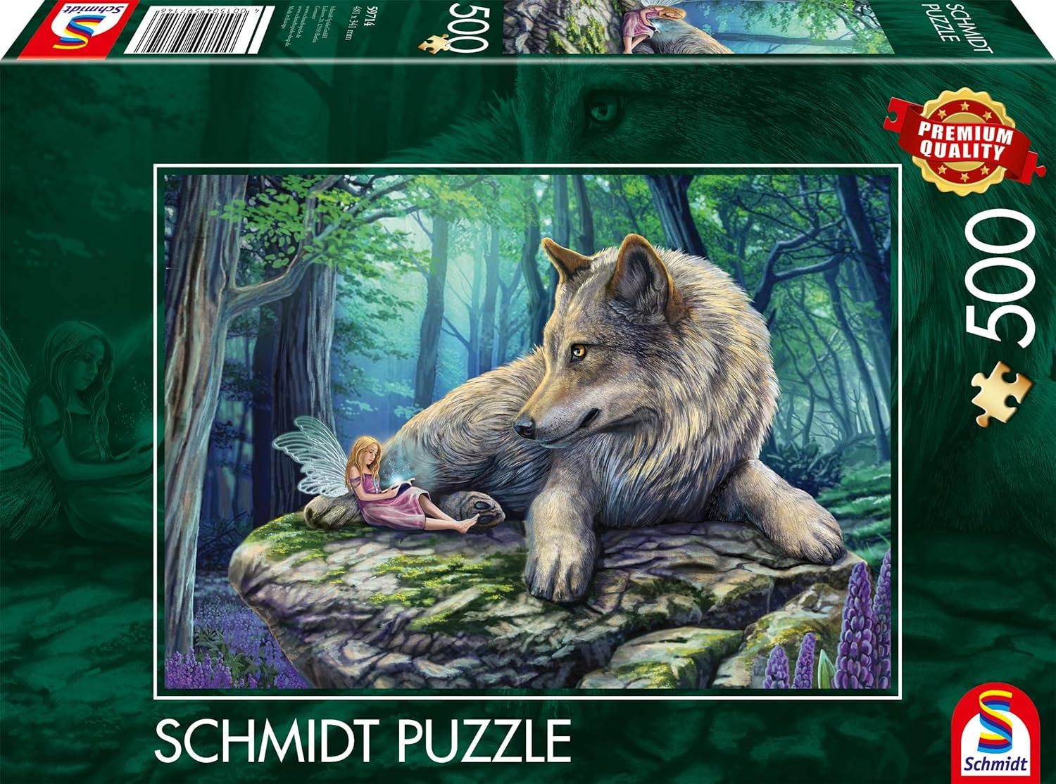 A Farkas és az Tündérke Schmidt Spiele 500 darabos kirakó puzzle (SCH - 59714) - puzzlegarden