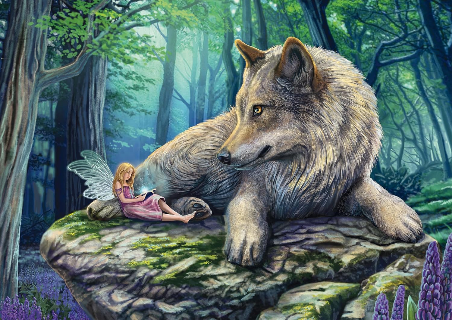 A Farkas és az Tündérke Schmidt Spiele 500 darabos kirakó puzzle (SCH - 59714) - puzzlegarden