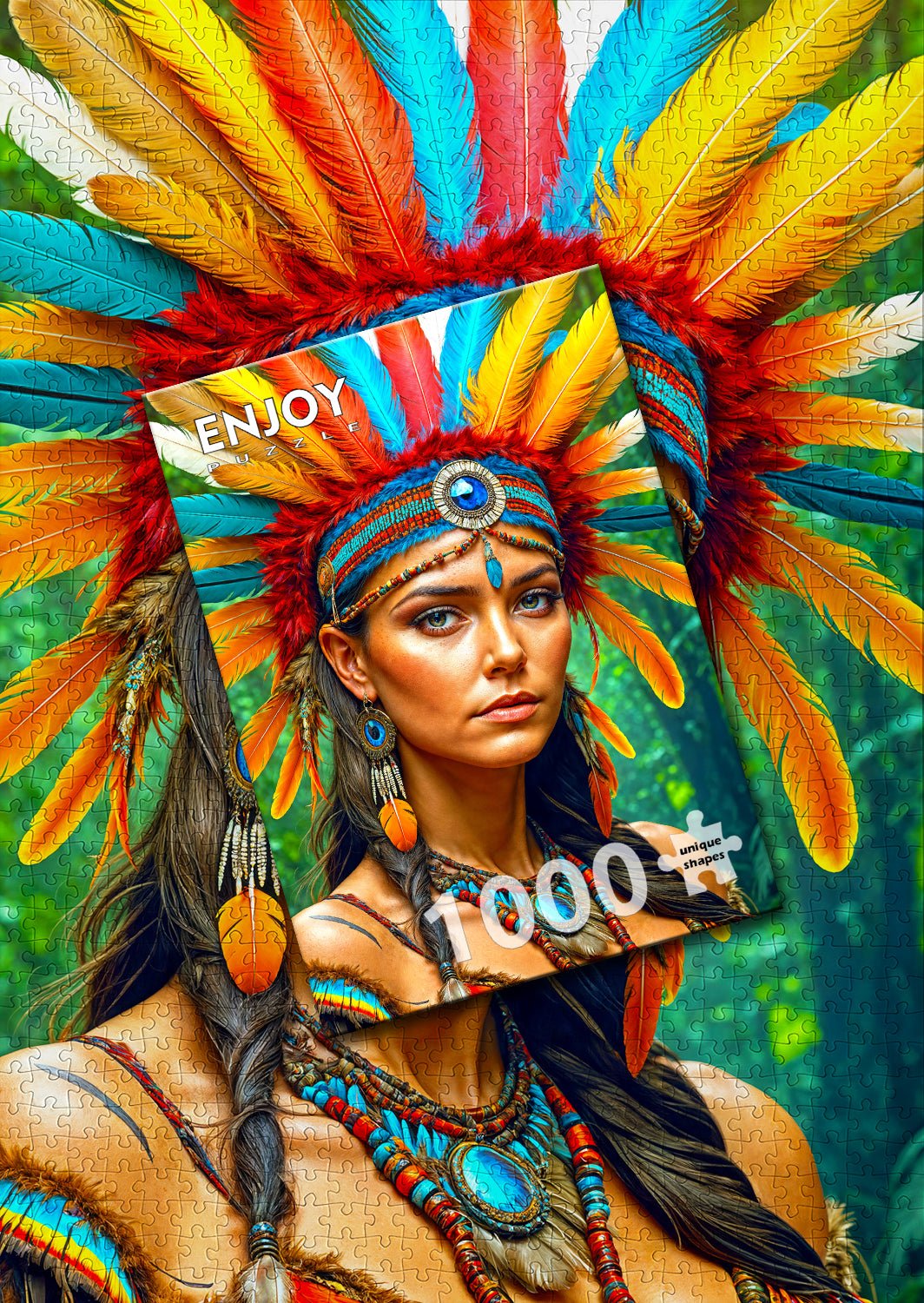 A gyökerek szelleme Enjoy 1000 darabos kirakó puzzle (EN - 2261) - puzzlegarden