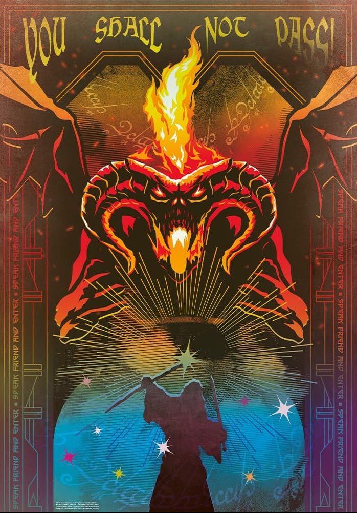 A Gyűrűk Ura Trefl 1000 darabos kirakó puzzle (TR - 12071) - puzzlegarden