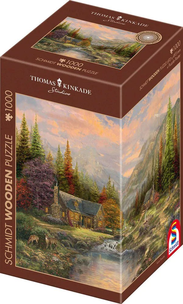 A Hegyek Paradicsoma - fa kirakó! Schmidt Spiele 1000 darabos kirakó puzzle (SCH - 59799) - puzzlegarden