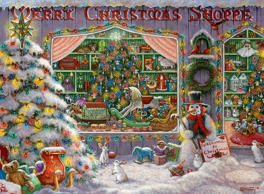 A Karácsonyi Bolt Ravensburger 500 darabos kirakó puzzle (RA - 12000215) - puzzlegarden