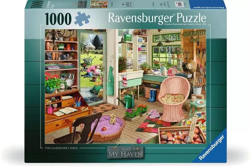 A Kerti Fészer Ravensburger 1000 darabos kirakó puzzle (RA - 12000126) - puzzlegarden