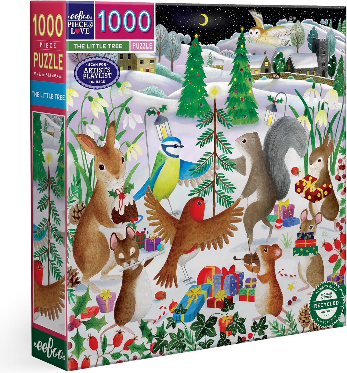 A Kis Fenyőfa Eeboo 1000 darabos kirakó puzzle (EB - PZTTLT) - puzzlegarden