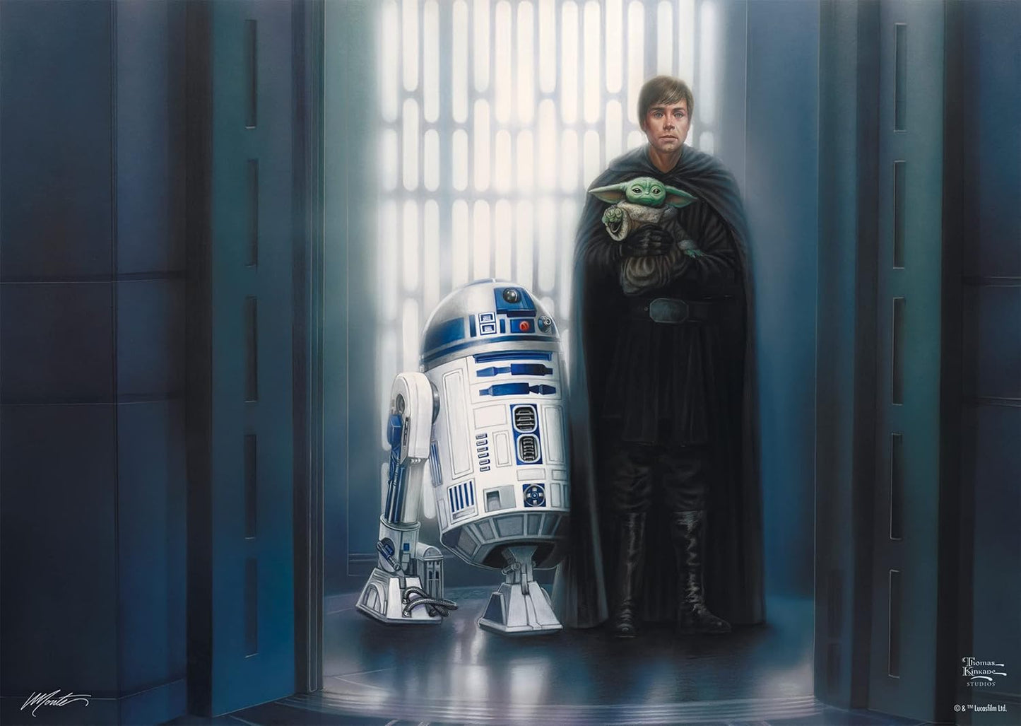 A Mandalóri – Jó kezekben Schmidt Spiele 1000 darabos kirakó puzzle (SCH - 58431) - puzzlegarden