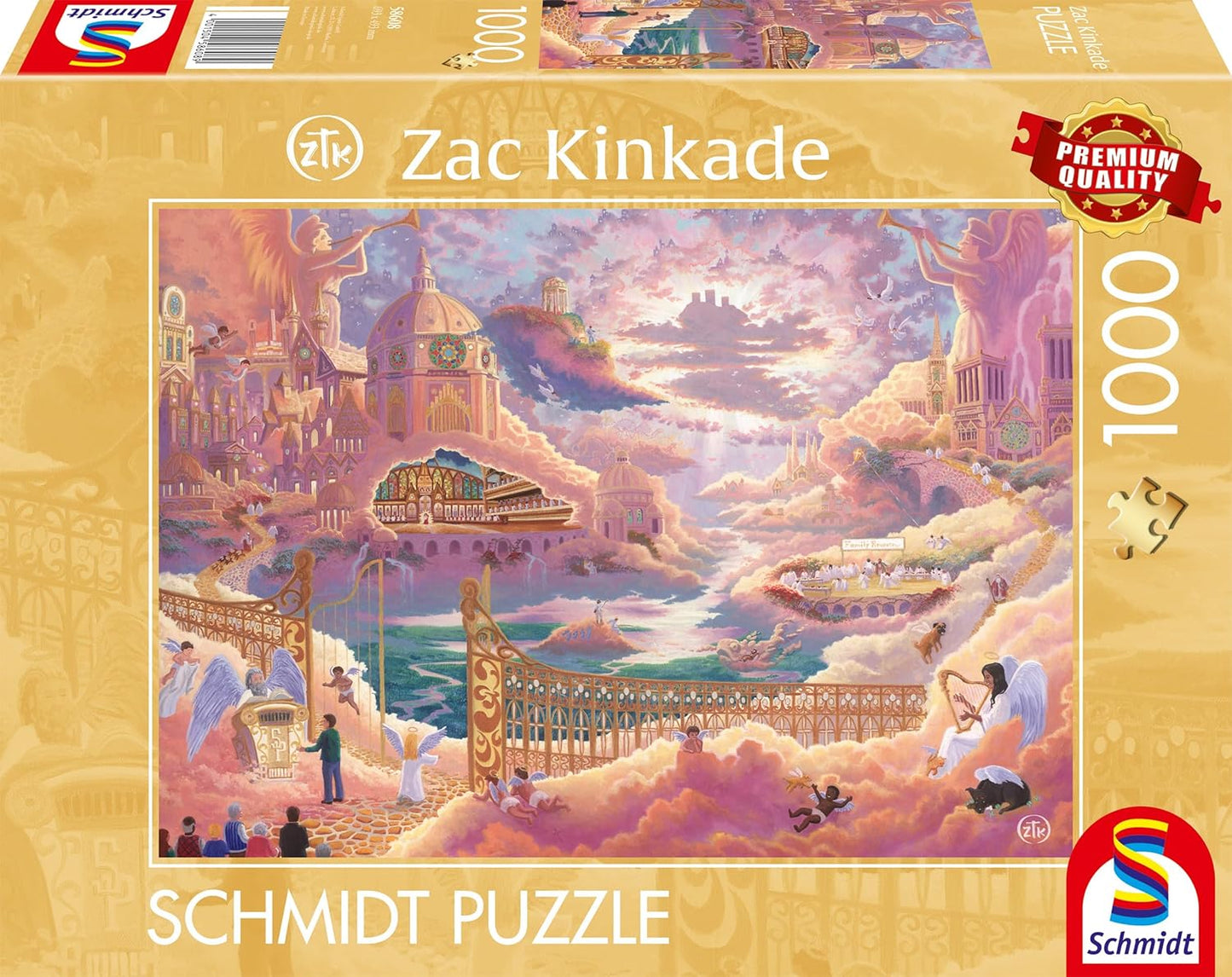 A mennyek országa Schmidt Spiele 1000 darabos kirakó puzzle (SCH - 58608) - puzzlegarden