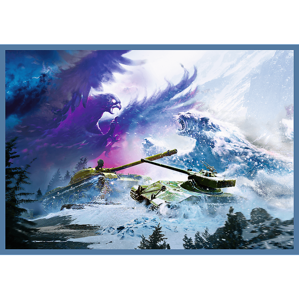 A nagy tankcsata – 4x250 Trefl 250 darabos kirakó puzzle (TR-13347) - puzzlegarden