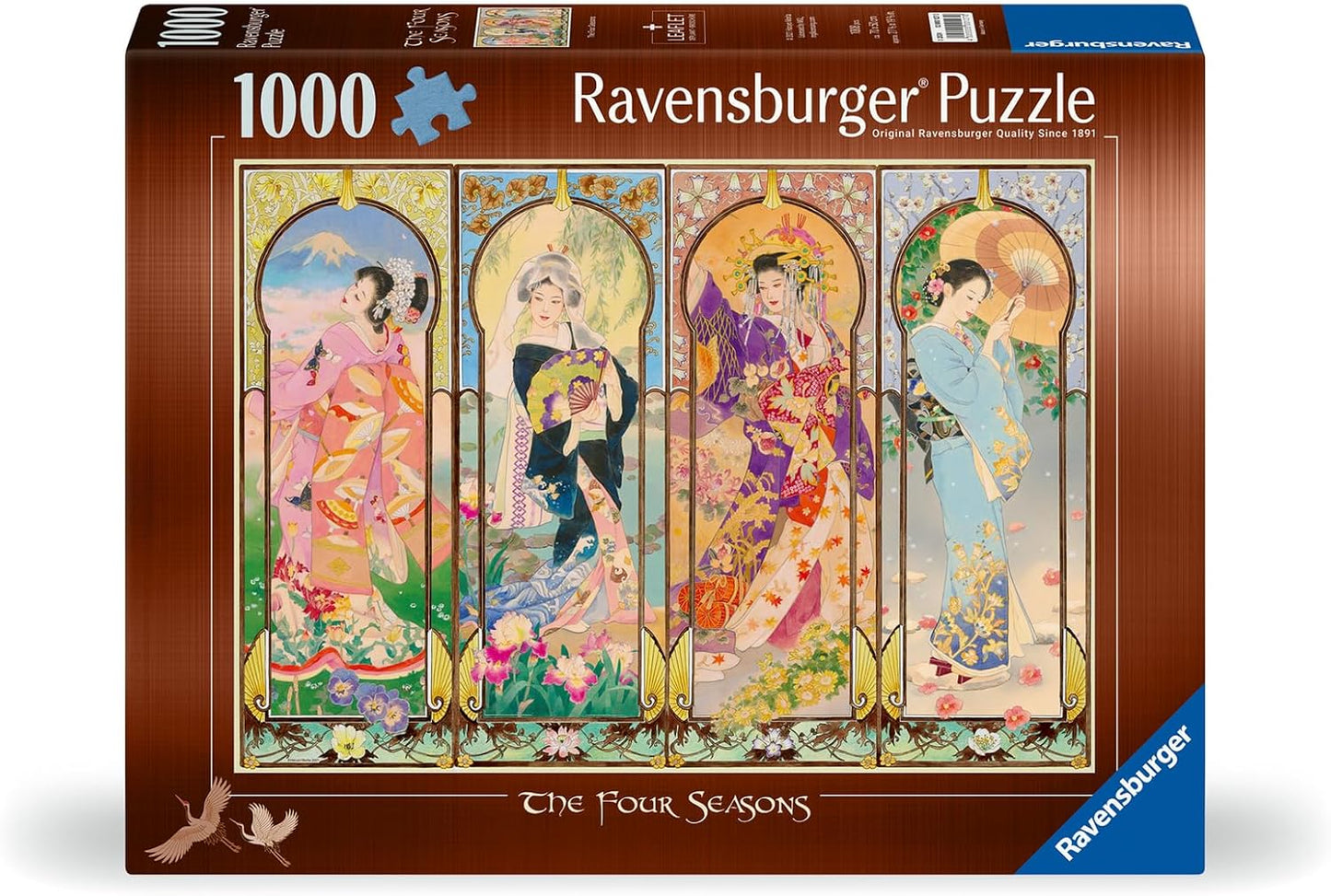 A Négy Évszak Ravensburger 1000 darabos kirakó puzzle (RA - 12000127) - puzzlegarden