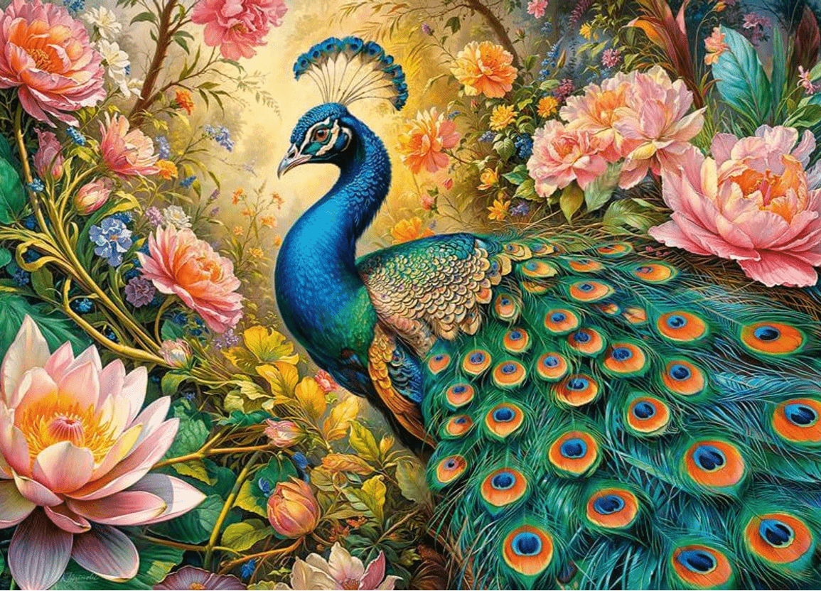A Páva Paradicsoma Cherry Pazzi 1000 darabos kirakó puzzle (CP - 30929) - puzzlegarden
