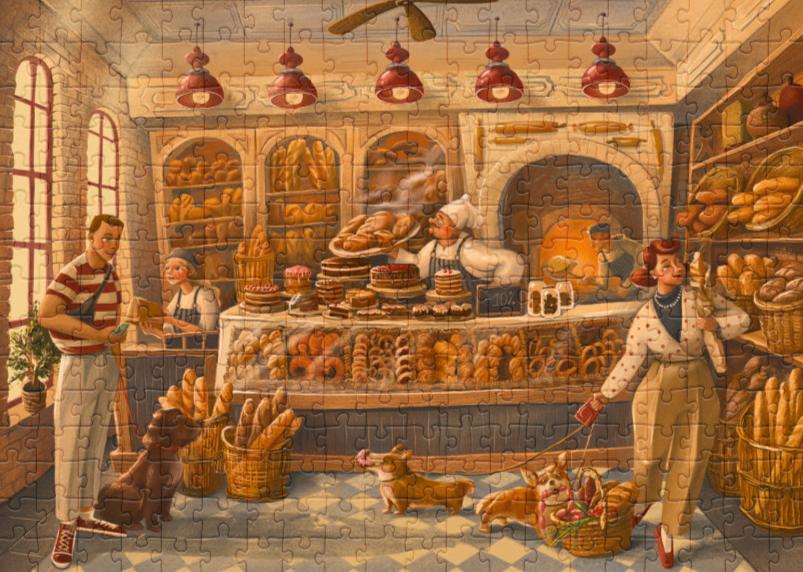 A Pékség Dodo 300 darabos kirakó puzzle (DO - 300589) - puzzlegarden