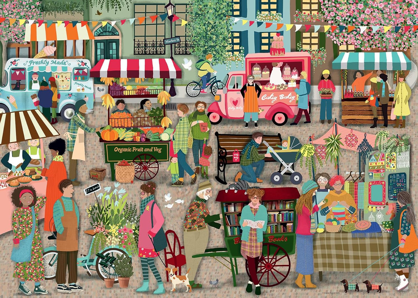 A piacon Ravensburger 1000 darabos kirakó puzzle (RA - 12001260 4005555012603) - puzzlegarden