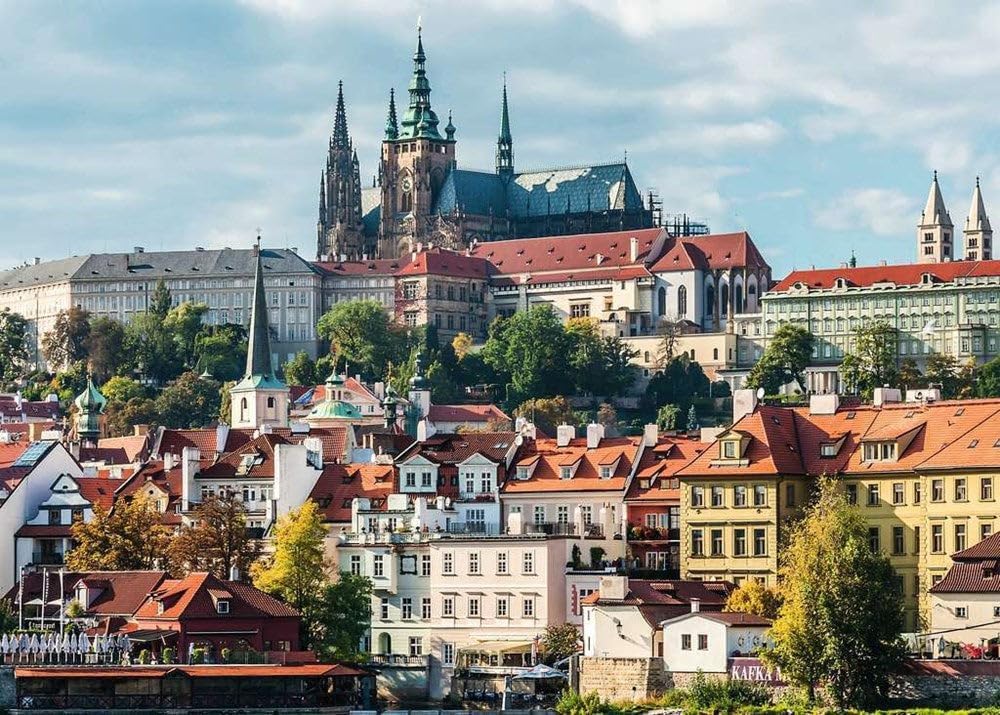 A Prágai Vár Ravensburger 1000 darabos kirakó puzzle (RA - 19741) - puzzlegarden