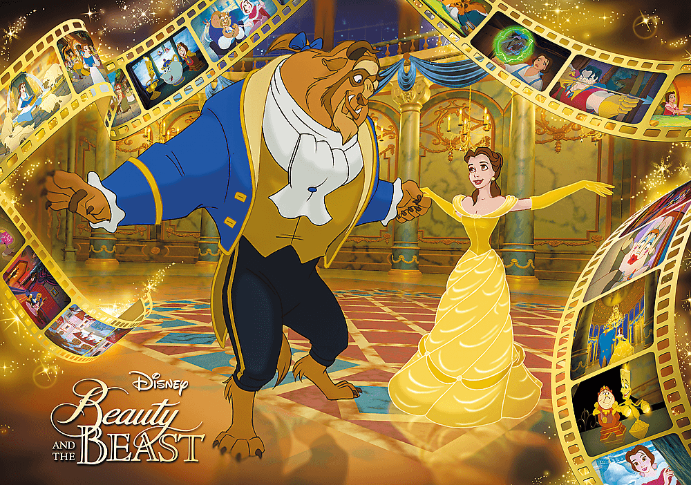 A Szépség és a Szörnyeteg Trefl 1000 darabos kirakó puzzle (TR - 10832) - puzzlegarden