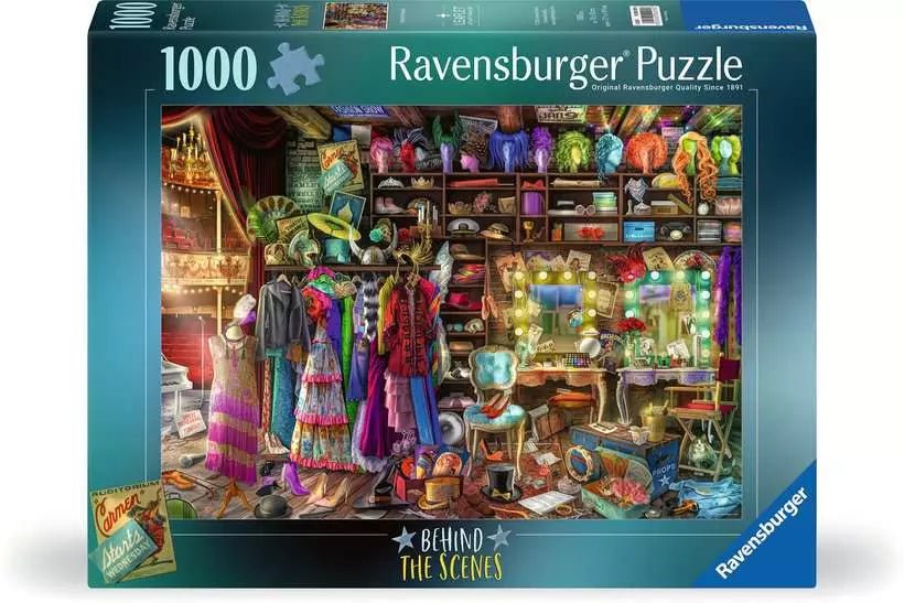 A Színfalak Mögött Ravensburger 1000 darabos kirakó puzzle (RA - 12000295) - puzzlegarden