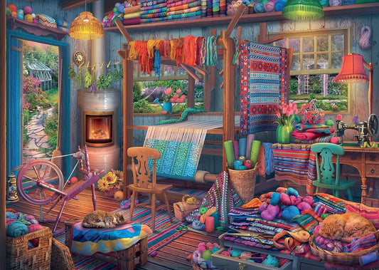 A Szövőszék Ravensburger 1000 darabos kirakó puzzle (RA - 12000021) - puzzlegarden