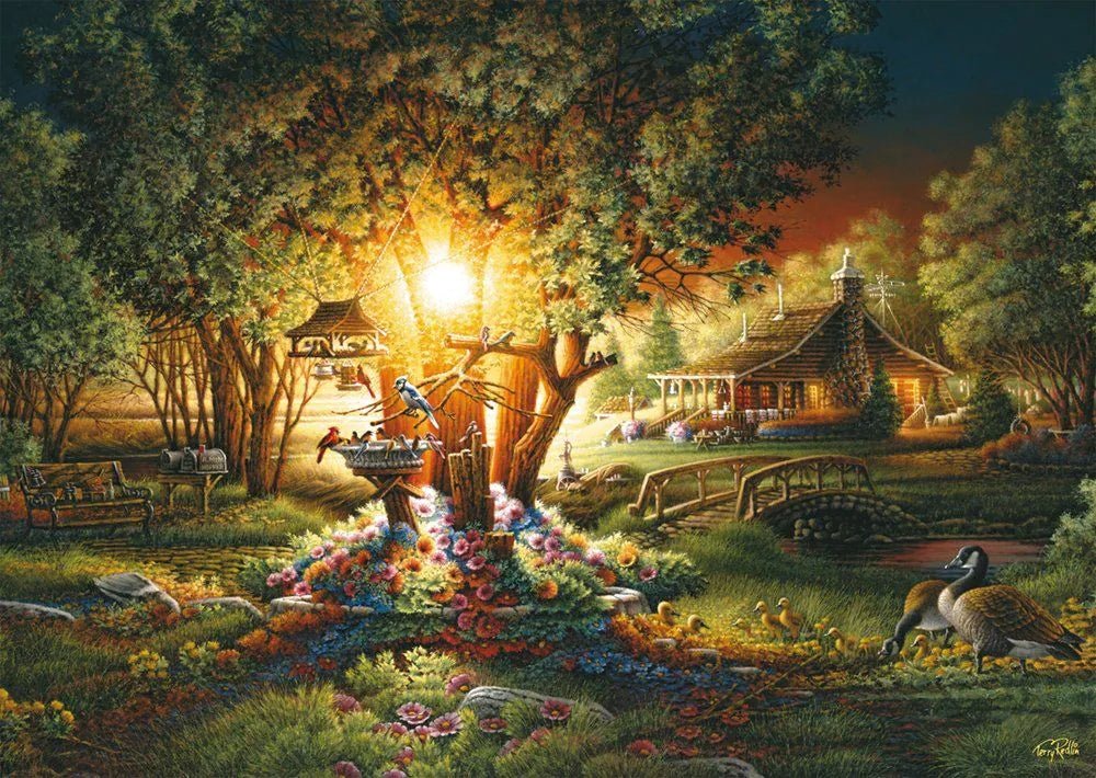 A Tavasz Teljes Pompájában Schmidt Spiele 1000 darabos kirakó puzzle (SCH - 58547) - puzzlegarden