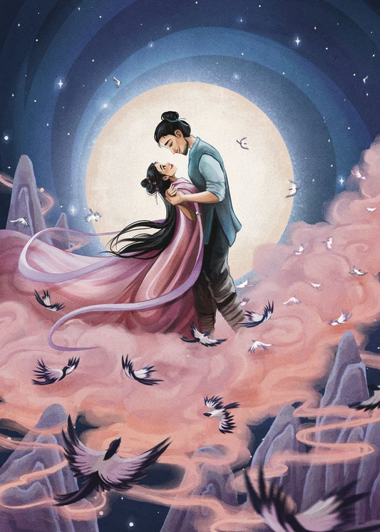 A tehénpásztor és a takácslány legendája Reverie 1000 darabos kirakó puzzle (RE - TCATWG1000SC) - puzzlegarden