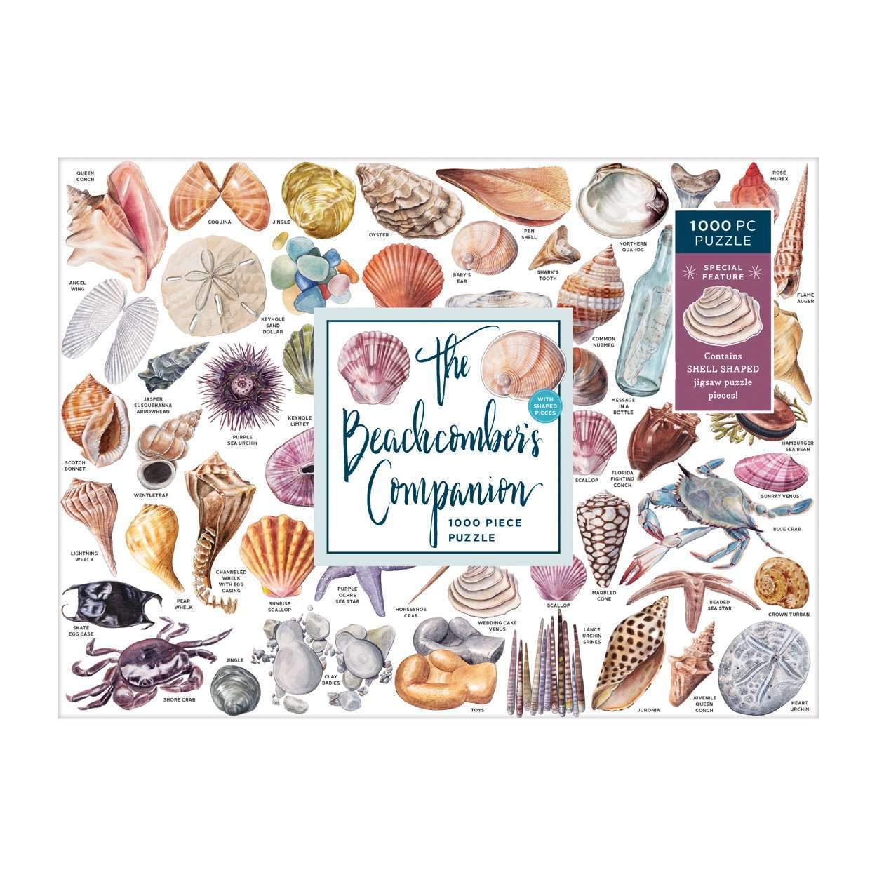 A tengerparti gyűjtögető Galison 1000 darabos kirakó puzzle (GA - 9780735357051) - puzzlegarden