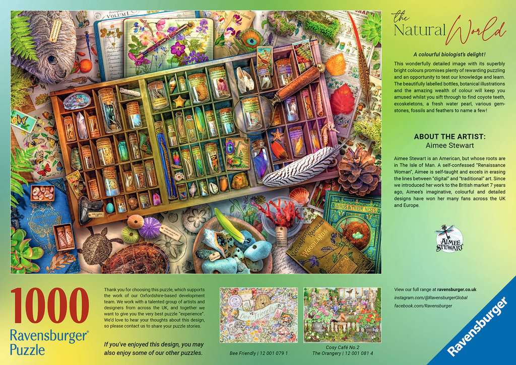 A Természet Kincsei Ravensburger 1000 darabos kirakó puzzle (RA - 12001085) - puzzlegarden