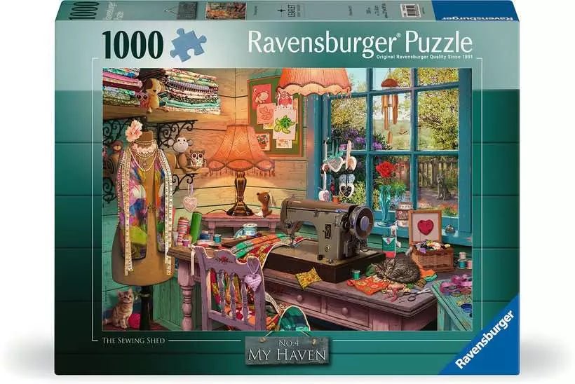 A varró szoba Ravensburger 1000 darabos kirakó puzzle (RA - 12000322) - puzzlegarden