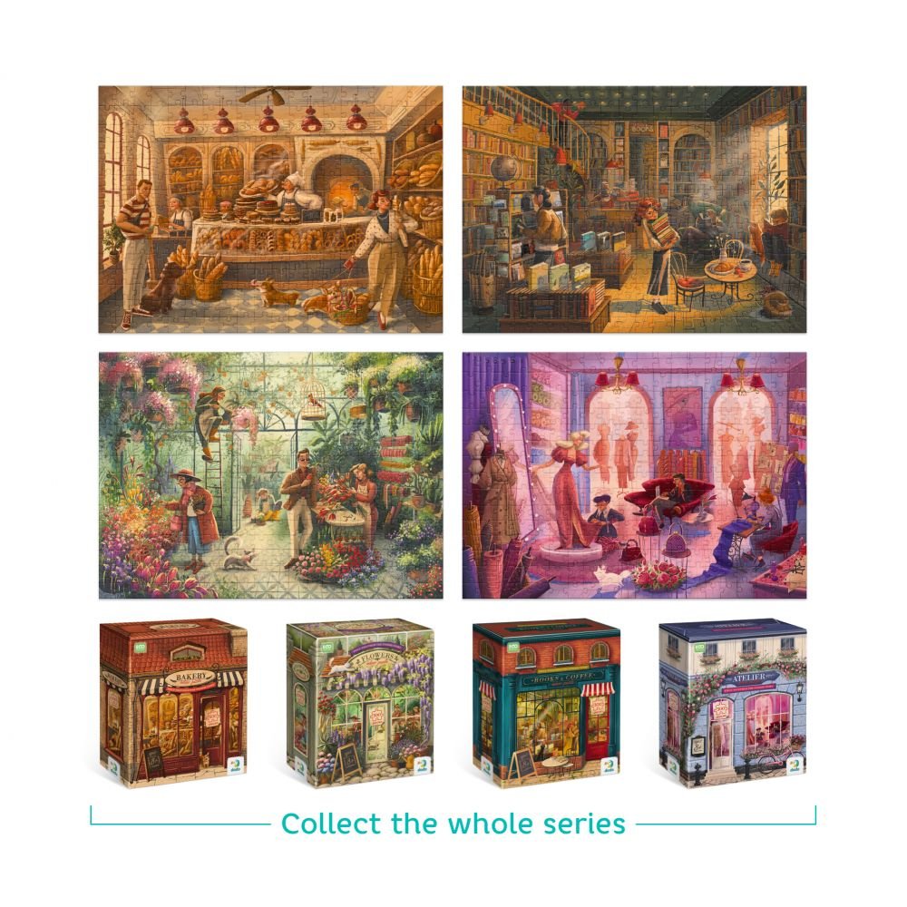 A Virágbolt Dodo 300 darabos kirakó puzzle (DO - 300590) - puzzlegarden
