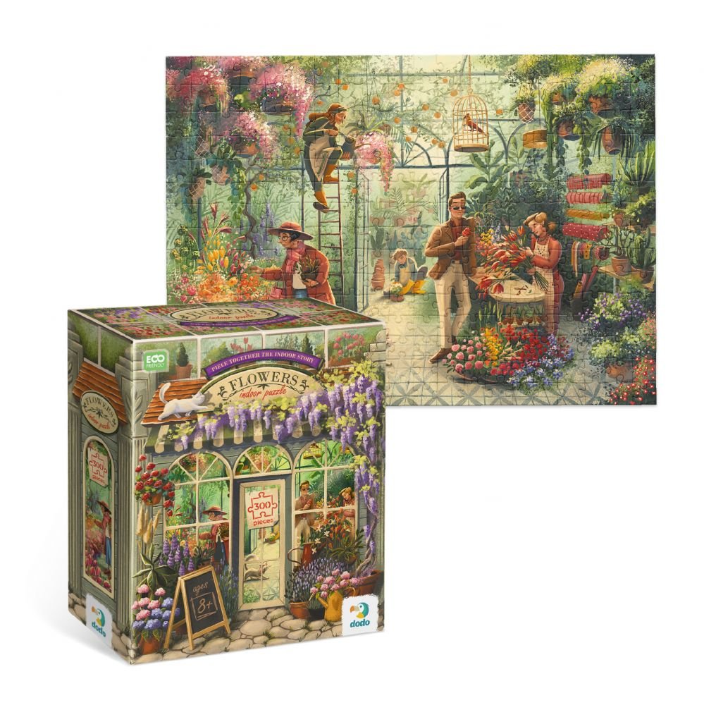 A Virágbolt Dodo 300 darabos kirakó puzzle (DO - 300590) - puzzlegarden