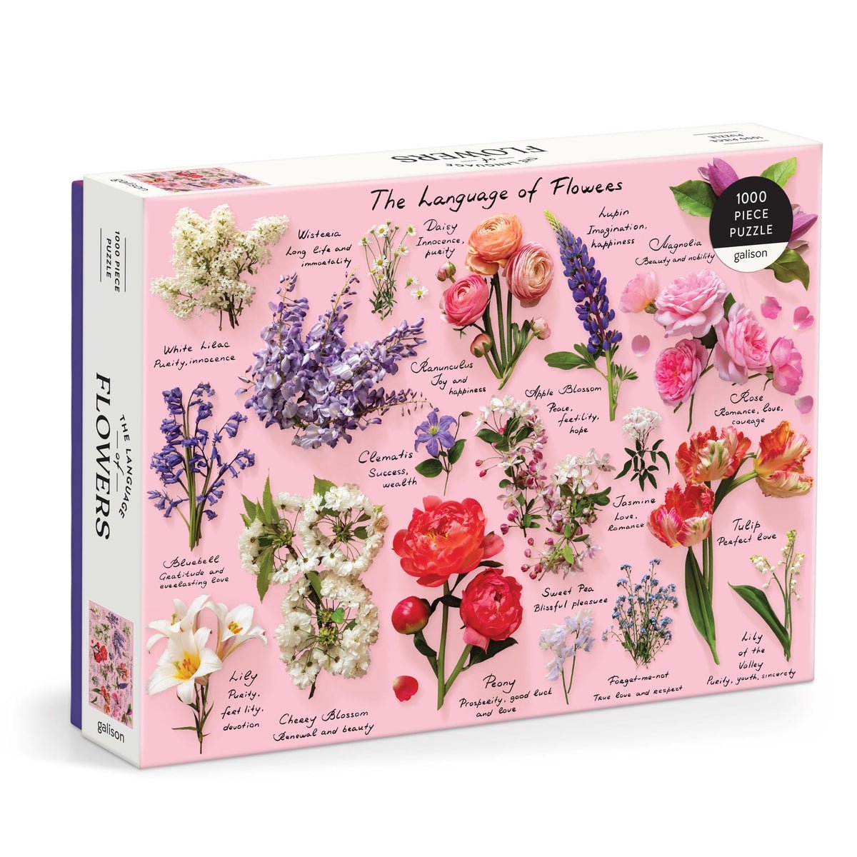 A Virágok Nyelve Galison 1000 darabos kirakó puzzle (GA - 9780735379275) - puzzlegarden