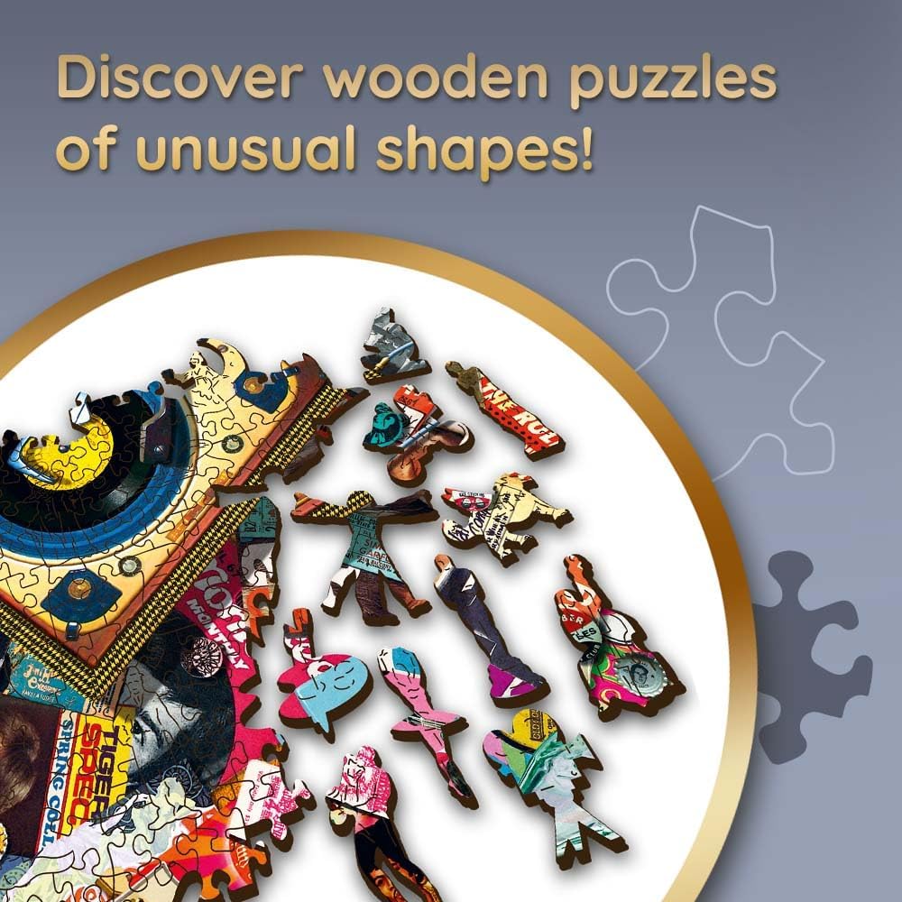 A Zene Világában - Fa kirakó Trefl Wood Craft 500 darabos kirakó puzzle (TR - 20180) - puzzlegarden