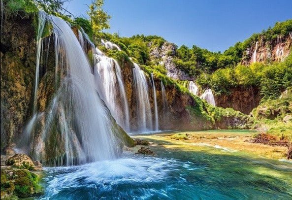 A zuhanó tavak földje Castorland 1000 darabos kirakó puzzle (C - 104185) - puzzlegarden