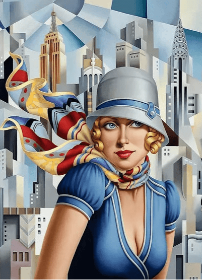 Abel - Nyár a városban - FA kirakó Trefl Wood Craft 200 darabos kirakó puzzle (TR - 20251) - puzzlegarden