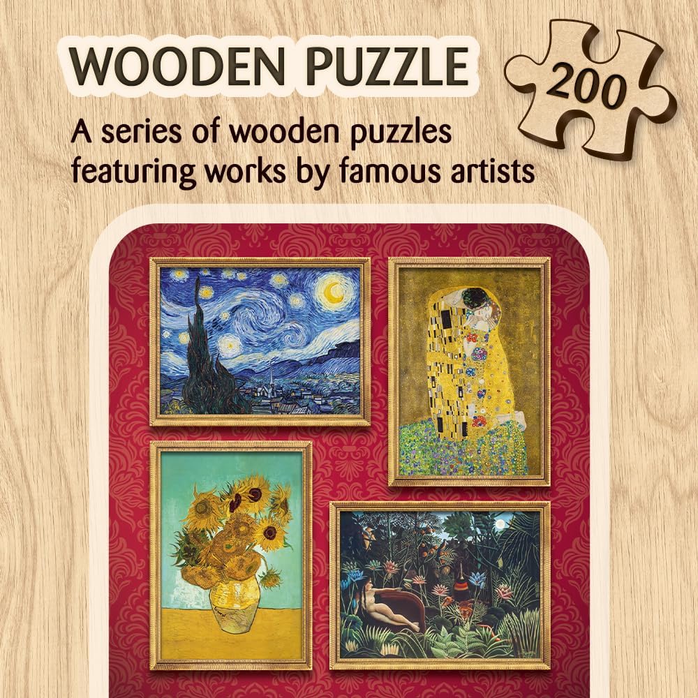 Abel - Nyár a városban - FA kirakó Trefl Wood Craft 200 darabos kirakó puzzle (TR - 20251) - puzzlegarden