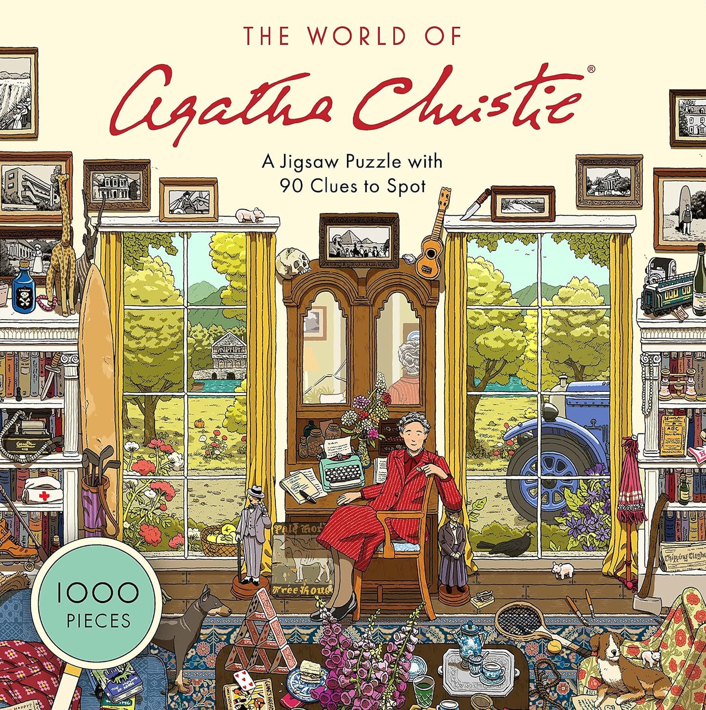 Agatha Christie világa Laurence King 1000 darabos kirakó puzzle (LK - 9781399600910) - puzzlegarden