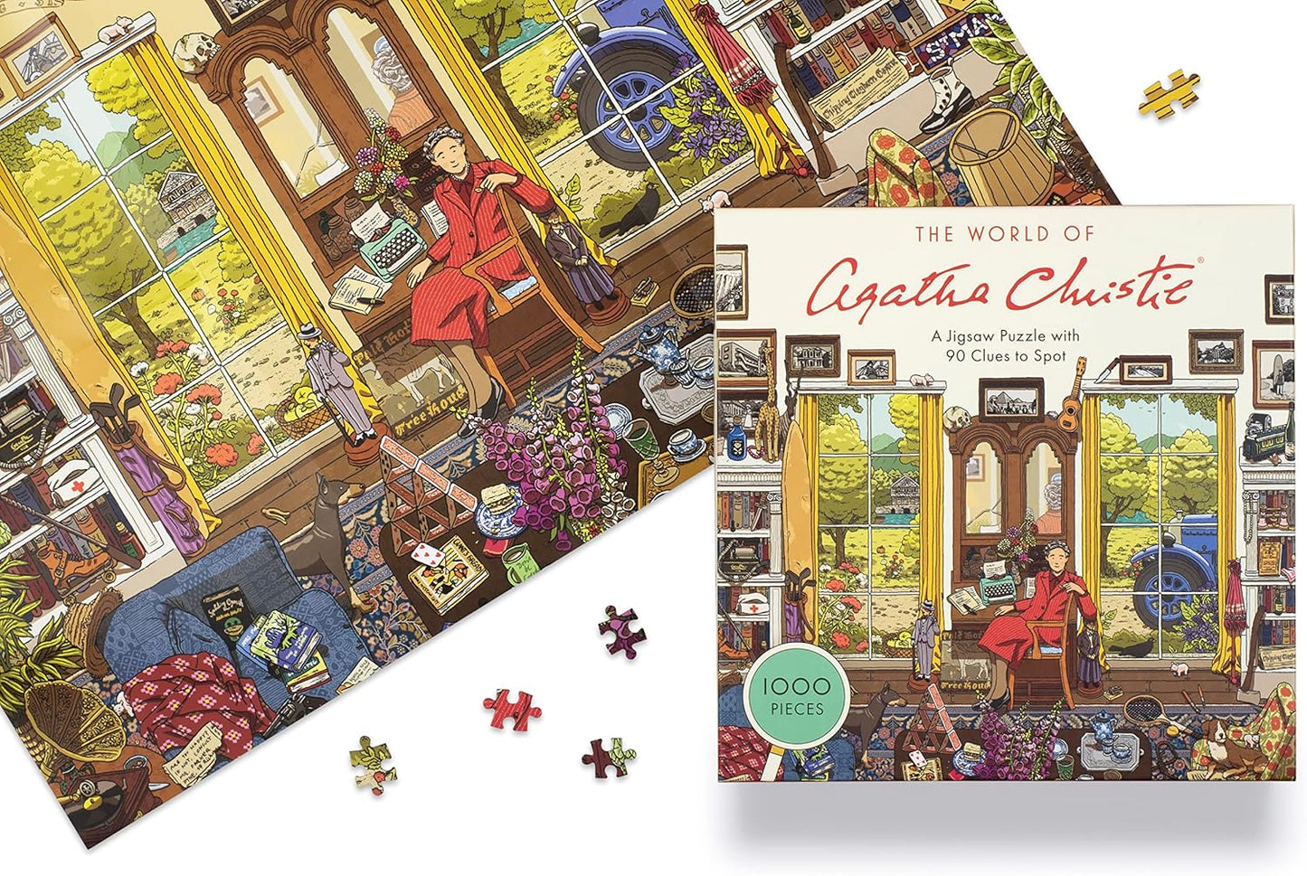 Agatha Christie világa Laurence King 1000 darabos kirakó puzzle (LK - 9781399600910) - puzzlegarden