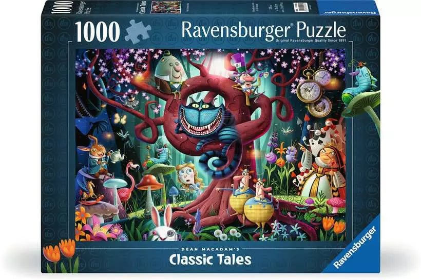 Alíz Csodaországban Ravensburger 1000 darabos kirakó puzzle (RA - 12000490) - puzzlegarden