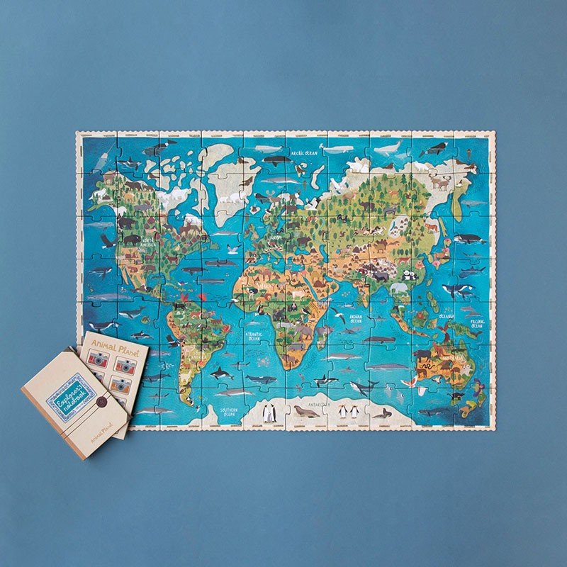 Állatok Bolygója Londji 70 darabos kirakó puzzle (LN - PZ602U) - puzzlegarden