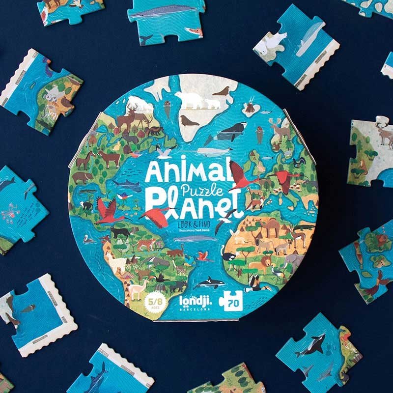Állatok Bolygója Londji 70 darabos kirakó puzzle (LN - PZ602U) - puzzlegarden