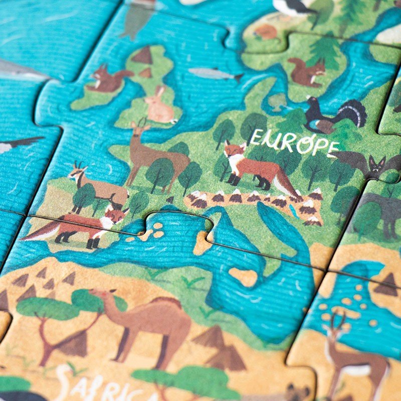Állatok Bolygója Londji 70 darabos kirakó puzzle (LN - PZ602U) - puzzlegarden