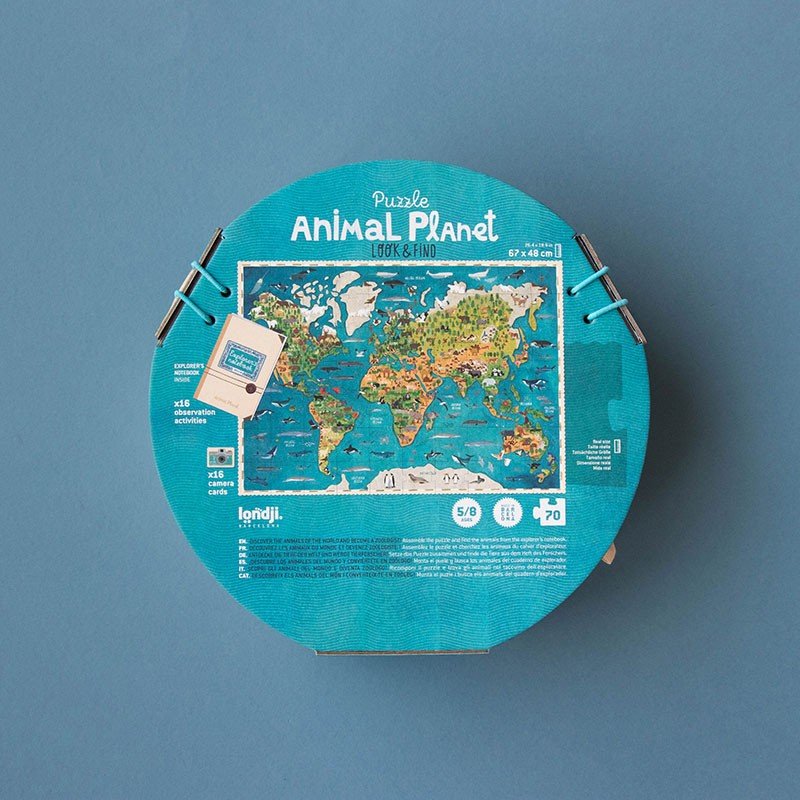 Állatok Bolygója Londji 70 darabos kirakó puzzle (LN - PZ602U) - puzzlegarden