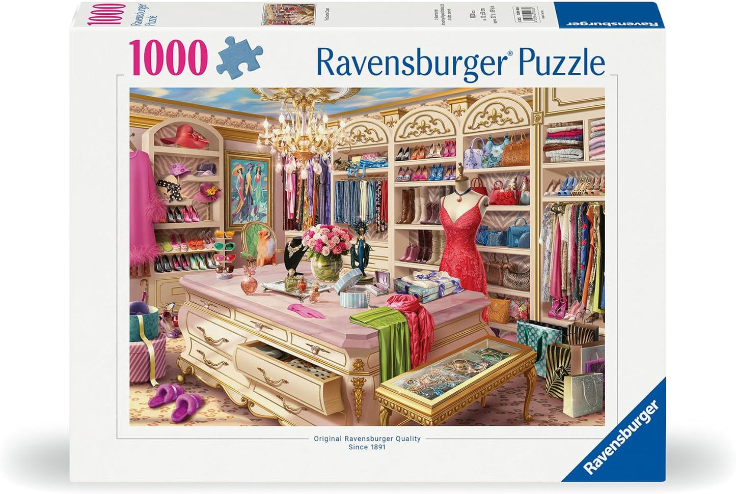 Álmaim gardróbja Ravensburger 1000 darabos kirakó puzzle (RA - 12001483) - puzzlegarden