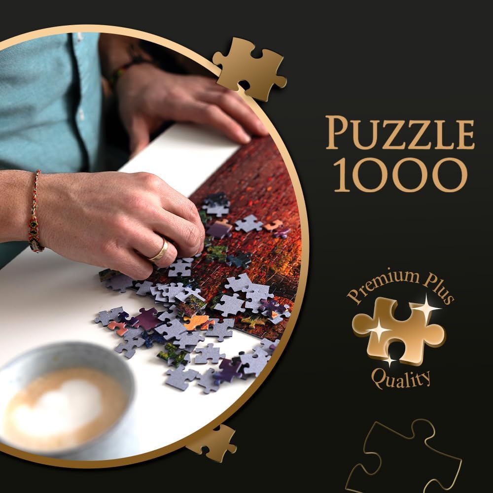 Alpesi Falu, Svájc Trefl 1000 darabos kirakó puzzle (TR - 10854) - puzzlegarden
