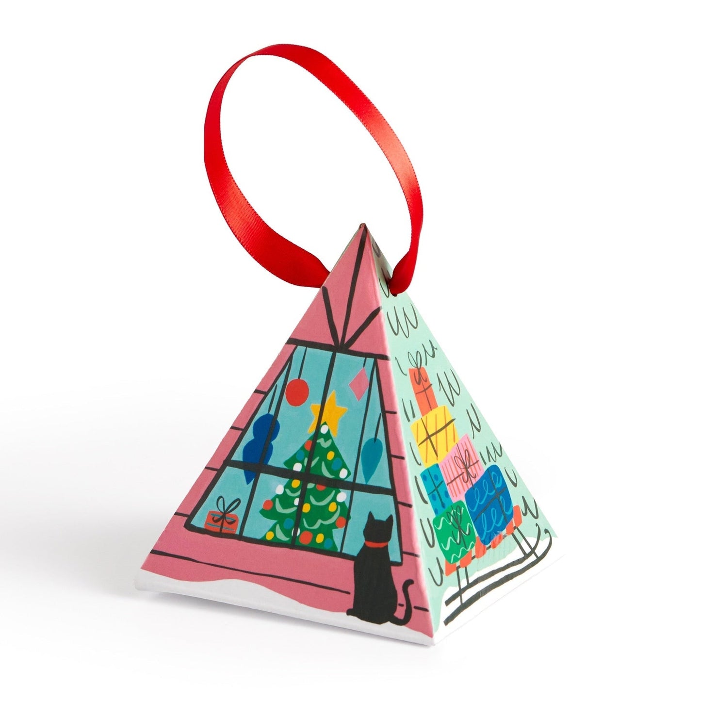 Alpesi kunyhó - karácsonyfadísz Galison 130 darabos kirakó puzzle (GA - 9780735383289) - puzzlegarden