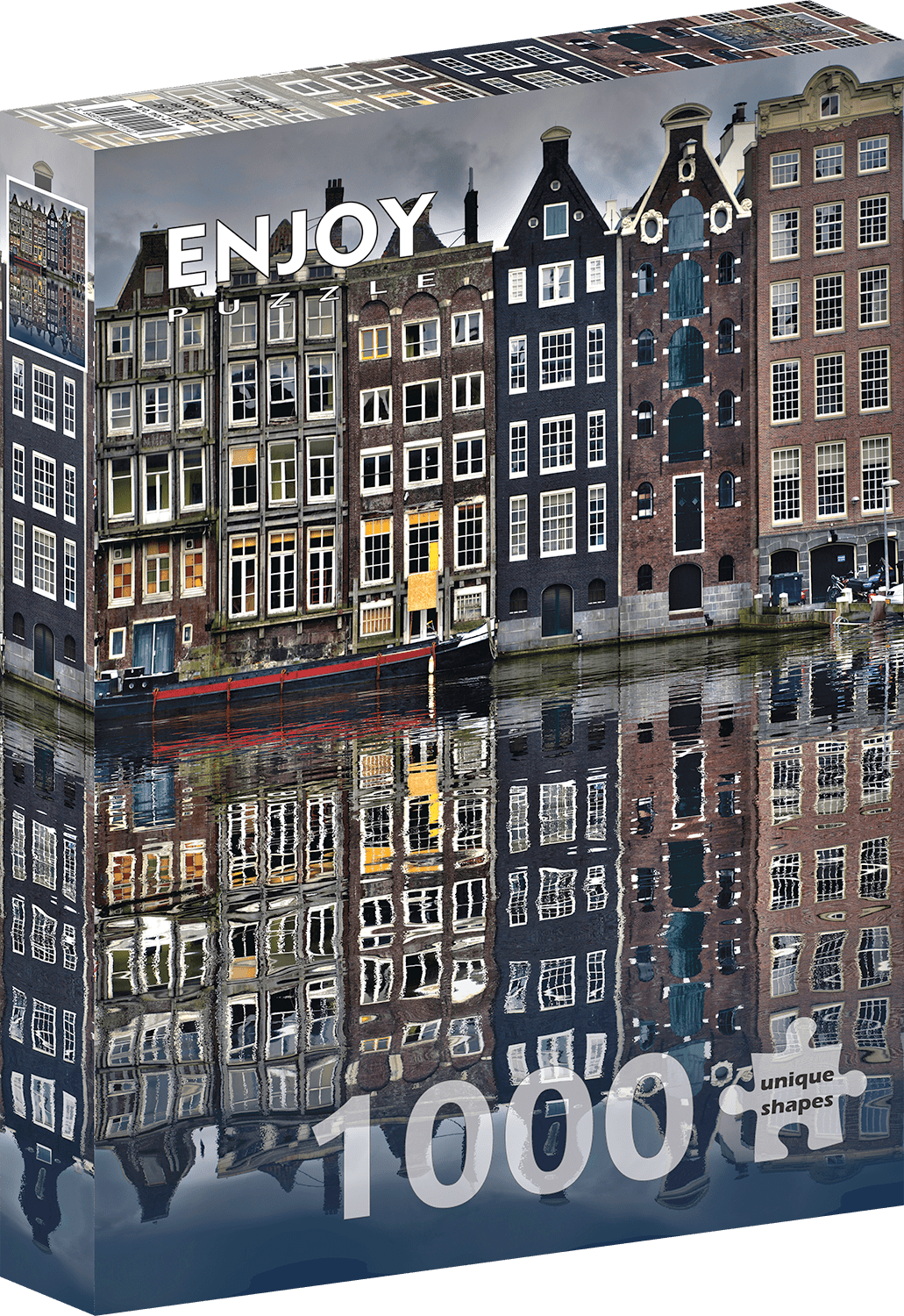 Amsterdami Házak Enjoy 1000 darabos kirakó puzzle (EN - 2114) - puzzlegarden