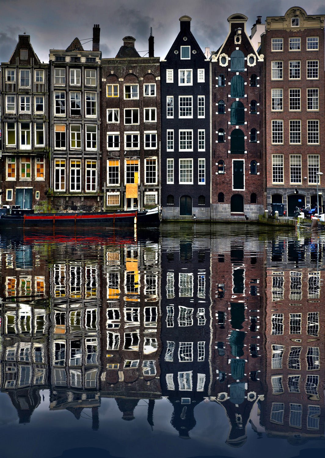 Amsterdami Házak Enjoy 1000 darabos kirakó puzzle (EN - 2114) - puzzlegarden